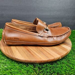Cole Haan Men's Wyatt Bit Driver US 10 M British Tan Leather Loafer C35784